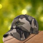 Camouflaged Machine Embroidery Cap
