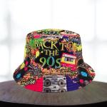 Double Sided Graffiti Hat_ Retro 90