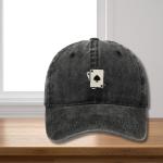 Playing Card Embroidered Cap