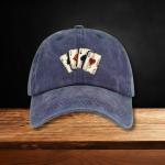 Playing Card Printed Cap