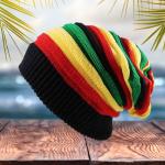 Jamaican Reggae knitted Pullover Hat