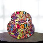 Double Sided Graffiti Hat _ Hip Hop 80