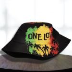 Double Sided Graffiti Hat_ One Love