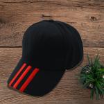 Three Stripes Minimalist Cap for Summer