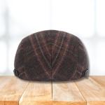 Retro Plaid All Season Casual Forward Hat