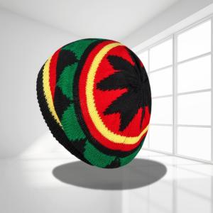 Jamaican Reggae Handmade Crocheted Hat