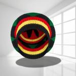 Jamaican Reggae Handmade Crocheted Hat