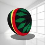 Jamaican Reggae Handmade Crocheted Hat