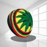 Jamaican Reggae Handmade Crocheted Hat