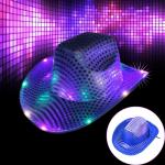 Illuminated Sequin Festival/ Party Hat